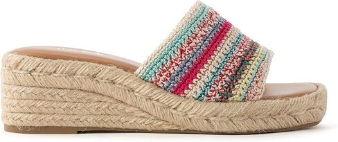 حذاء Bryna Espadrille Wedge Mule للسيدات من Sak in Kuwait