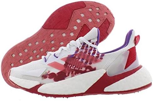 adidas X9000L4 Womens Shoes Size 8, Color: White/Red in Saudi Arabia