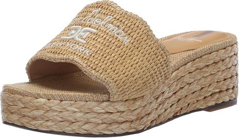 Sam Edelman Women's Camila Wedge Sandal, Sand, 6.5 in Saudi Arabia
