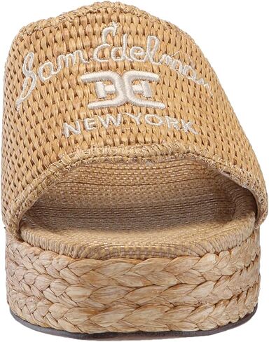 Sam Edelman Women's Camila Wedge Sandal, Sand, 6.5 in Saudi Arabia