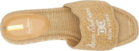 Sam Edelman Women's Camila Wedge Sandal, Sand, 6.5 in Saudi Arabia