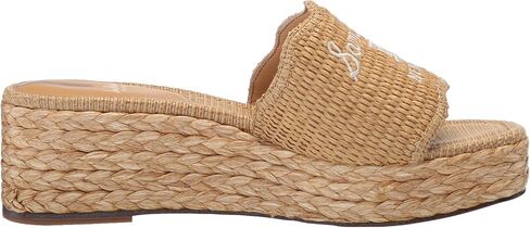Sam Edelman Women's Camila Wedge Sandal, Sand, 6.5 in Saudi Arabia