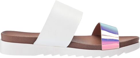صندل نسائي من Dirty Laundry Palms Espadrille بكعب عريض in Kuwait