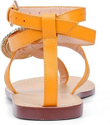Women Cross Strappy Rhinestones Thong Sandalias Boho Chic Beach Flat Fisherman Bohemian Gladiator Summer Strap Sandals in Saudi Arabia