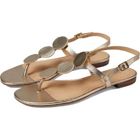 Jack Rogers Worth Flat Sandal Platinum 5.5 M