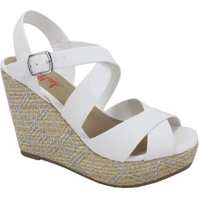 Jellypop Bally Women's Espadrille Wedge Sandals