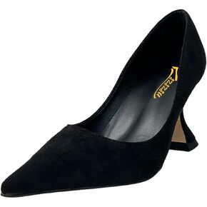 Women's Pointed Toe Pumps Elegant Stiletto High Heels Slip On Sexy Dress Party Formal Wedding Shoes Size 4-16 US