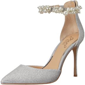 Jewel Badgley Mischka Layne Pointed Toe Stiletto