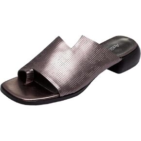 Antelope Women's Luci Leather Heel Slide Sandals