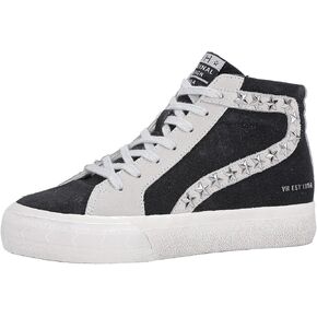 VINTAGE HAVANA Women's Dormy Glitter High Top Lace Up Sneakers Casual Shoes