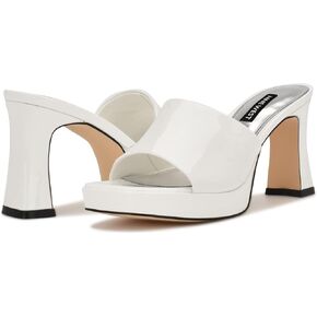 Nine West Womens Beez Heeled Open Toe Sandal