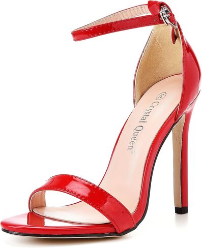 Big Plus Size 12 Stiletto Heels Gladiator Sandals Peep Toe Sexy Pump Shoes Party Dress Heels Women's Ankle Strap Pumps Heel Sandals 4.3'' in Saudi Arabia