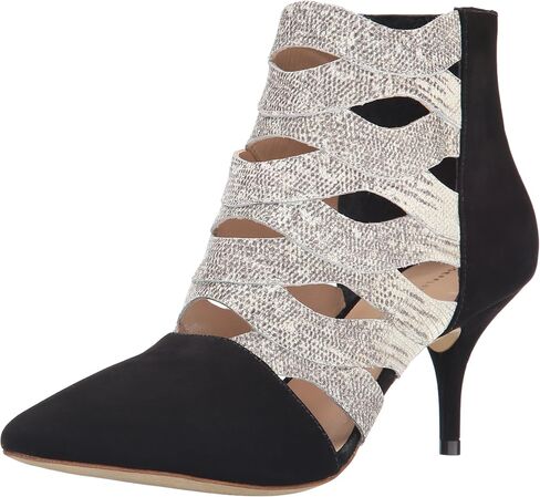 LOEFFLER RANDALL Women's Cleo Embossed Lizard and Nubuck Dress Pump in Kuwait