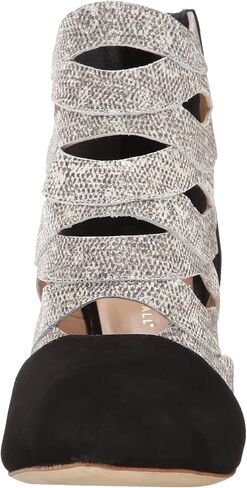 LOEFFLER RANDALL Women's Cleo Embossed Lizard and Nubuck Dress Pump in Kuwait