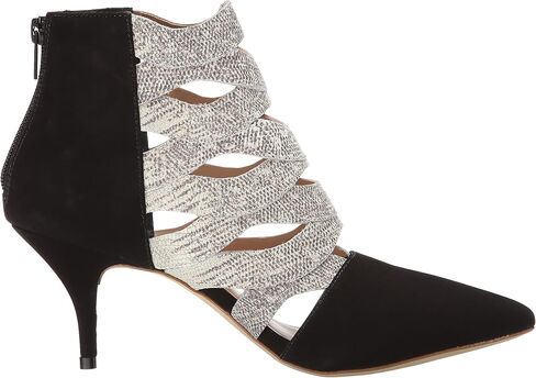 LOEFFLER RANDALL Women's Cleo Embossed Lizard and Nubuck Dress Pump in Kuwait