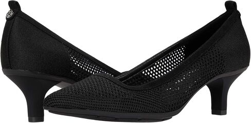 Anne Klein Womens Rebecca Perforated Slip On Dress Heels in Saudi Arabia