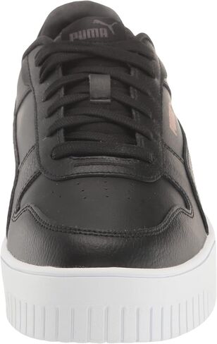 حذاء رياضي للسيدات من PUMA CARINA STREET، Puma Black-Puma Black-Rose Gold-Puma White، 11 in Kuwait
