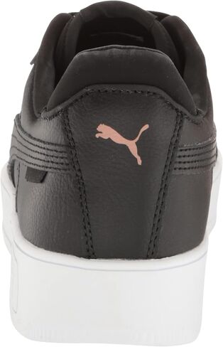 حذاء رياضي للسيدات من PUMA CARINA STREET، Puma Black-Puma Black-Rose Gold-Puma White، 11 in Kuwait