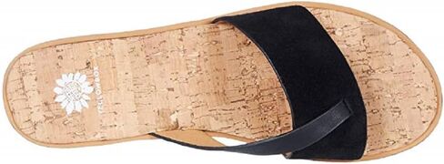 Yellow Box Women's Barann Flat Sandal in Saudi Arabia