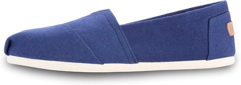 Women's Canvas Shoes Slip-on Ballet Flats Classic Casual Sneakers Daily Loafers in Saudi Arabia