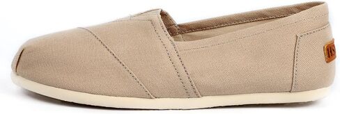 Women's Canvas Shoes Slip-on Ballet Flats Classic Casual Sneakers Daily Loafers in Saudi Arabia