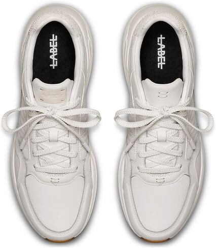 LABEL™ Go-to Low Lace-up Women's Sneakers – Suede & Leather Fabric – EVA Footbed – Lace Over Tongue Closure in Saudi Arabia