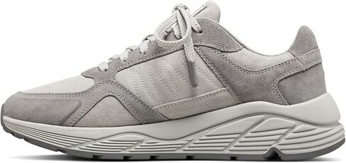LABEL™ Go-to Low Lace-up Women's Sneakers – Suede & Leather Fabric – EVA Footbed – Lace Over Tongue Closure in Saudi Arabia