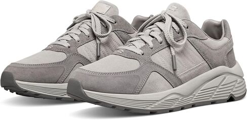 LABEL™ Go-to Low Lace-up Women's Sneakers – Suede & Leather Fabric – EVA Footbed – Lace Over Tongue Closure in Saudi Arabia