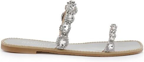 Badgley Mischka Women's Reed Flat Sandal in Saudi Arabia