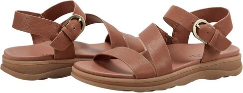 Womens Lainey Flat Sandal, Beige, 6.5 US in Saudi Arabia