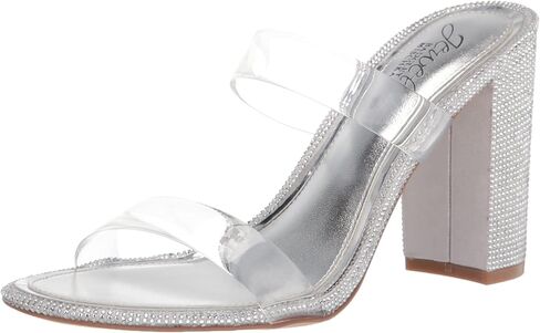 Jewel Badgley Mischka Lucero Block Heel Slide in Saudi Arabia