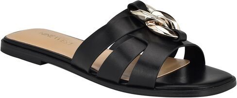 Nine West Women's Graso Flat Sandal in Saudi Arabia