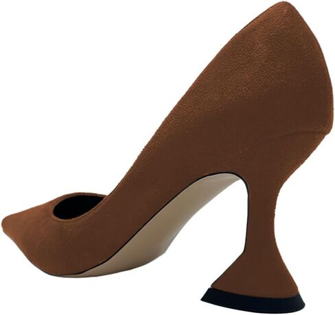 Women's Pointed Toe Pumps Elegant Stiletto High Heels Slip On Sexy Dress Party Formal Wedding Shoes Size 4-16 US in Saudi Arabia