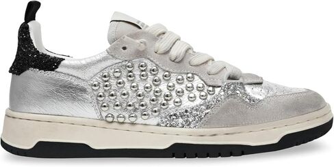 حذاء Steve Madden الرياضي Everlie للنساء، فضي متعدد، 9.5 in Saudi Arabia