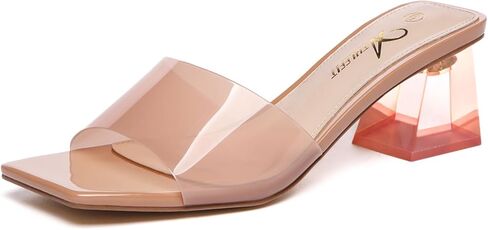 صنادل نسائية بكعب عاري من Athlefit أنيقة منخفضة الكتلة مكتنزة للحفلات الراقصة بكعب 2 بوصة سهلة الارتداء في الصيف فستان كاجوال بكعب الزفاف أحذية Sandalias in Kuwait