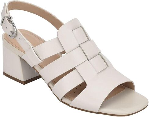 Easy Spirit Womens Evolve Mona Dress Sandal, White, Size 8.5 in Saudi Arabia