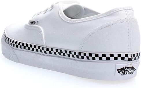 حذاء تزلج أصلي للجنسين من Vans (8 M US للنساء/ 6.5 M US للرجال، أبيض حقيقي/أبيض حقيقي) in Saudi Arabia