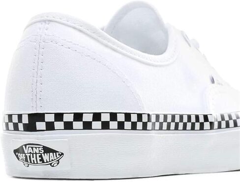 حذاء تزلج أصلي للجنسين من Vans (8 M US للنساء/ 6.5 M US للرجال، أبيض حقيقي/أبيض حقيقي) in Saudi Arabia