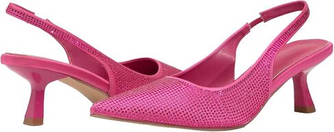 Getmorebeauty صنادل نسائية بكعب عالٍ بمقدمة مدببة وإبزيم مربع وأحجار الراين اللامعة وكعب خلفي أنيق أحذية فستان الزفاف in Kuwait