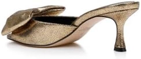 Jewel Badgley Mischka Kora Kitten Heel Mules with Large Bow in Saudi Arabia