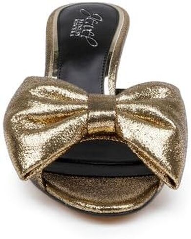 Jewel Badgley Mischka Kora Kitten Heel Mules with Large Bow in Saudi Arabia