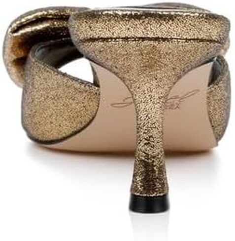Jewel Badgley Mischka Kora Kitten Heel Mules with Large Bow in Saudi Arabia