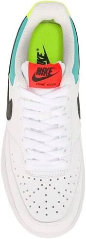 حذاء رياضي نسائي من Nike Court Vision منخفض، أبيض/متعدد، 11 عادي أمريكي in Saudi Arabia