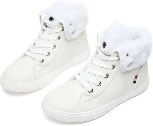 Ankle Boots For Women Lace Up Combat Boots Winter Boots Fashion Snow Boots For Girls Ankle Booties Winter Shoes in Saudi Arabia