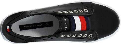 Tommy Hilfiger Women's Anni Slip-On Sneaker, Black Smooth, 10 M US in Kuwait