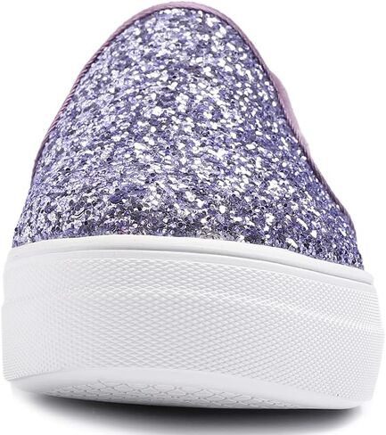 FEVERSOLE Women's Fashion Slip On Sneaker Casual Platform Loafers in Saudi Arabia
