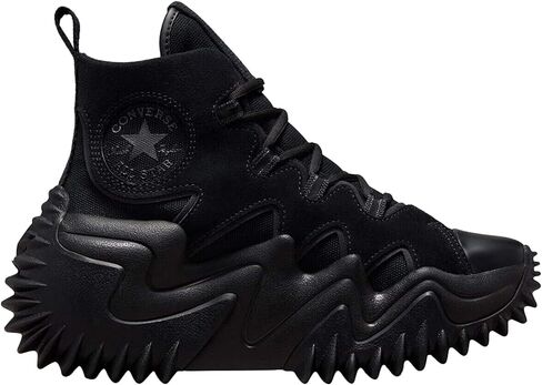 حذاء رياضي كونفيرس رن ستار موشن هاي للنساء باللون الأسود 10 نساء/8.5 رجال in Kuwait