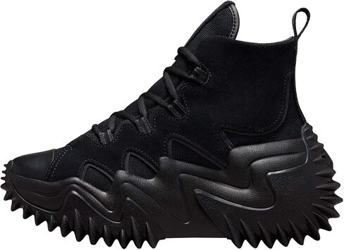 حذاء رياضي كونفيرس رن ستار موشن هاي للنساء باللون الأسود 10 نساء/8.5 رجال in Kuwait