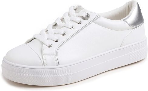 حذاء رياضي نسائي أنيق من الجلد النباتي خفيف الوزن للحفلات in Kuwait