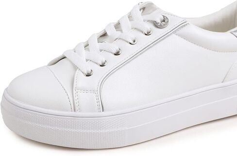 حذاء رياضي نسائي أنيق من الجلد النباتي خفيف الوزن للحفلات in Kuwait